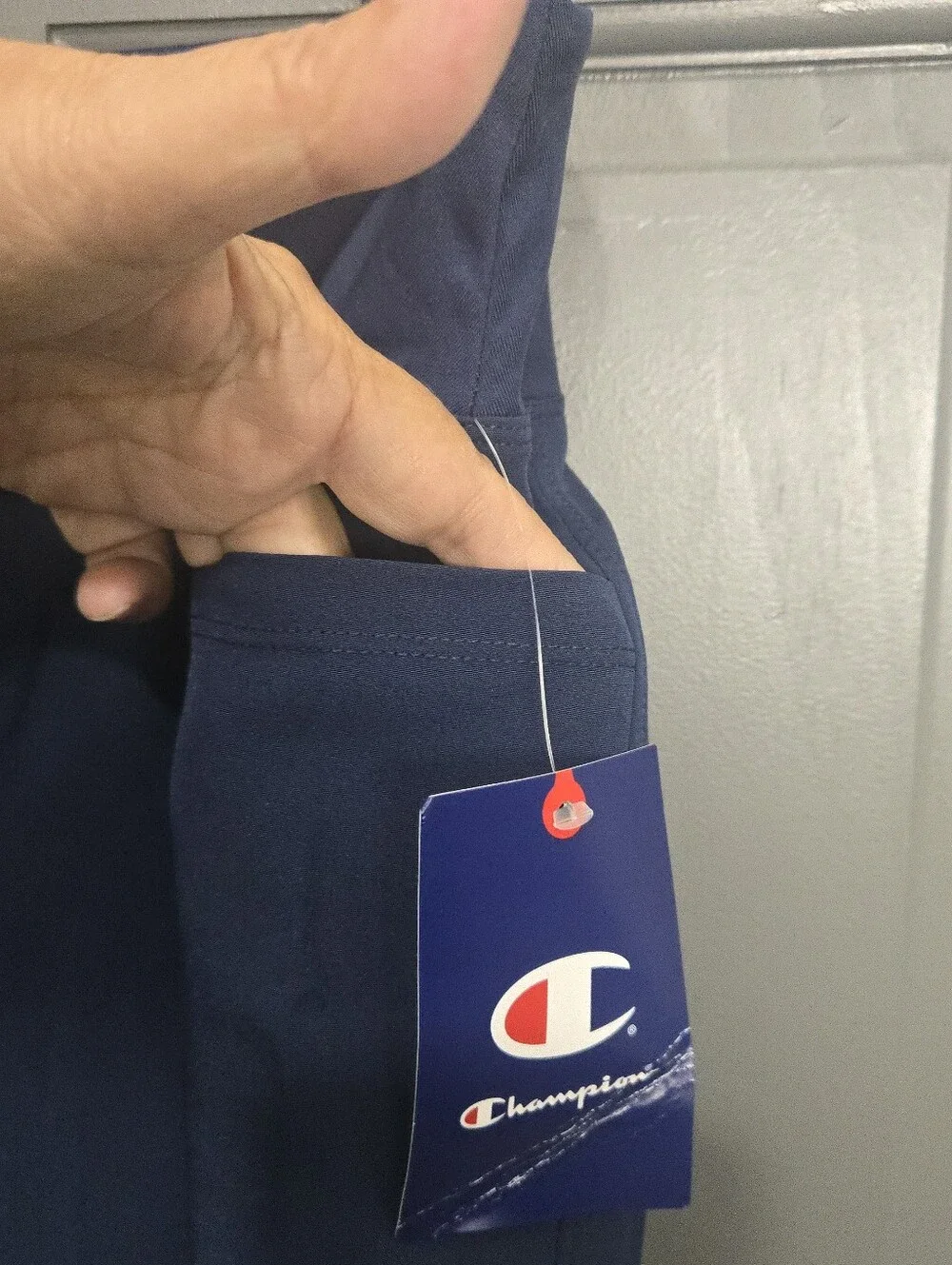 Swim Sports Navy Blue Board Shorts, Size L